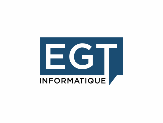 EGT informatique logo design by hidro