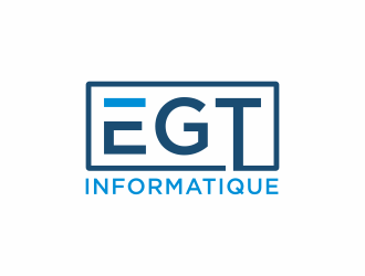 EGT informatique logo design by hidro