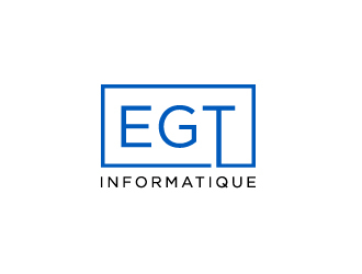 EGT informatique logo design by my!dea