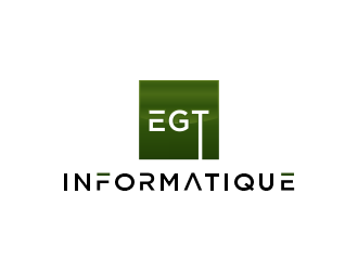 EGT informatique logo design by zegeningen