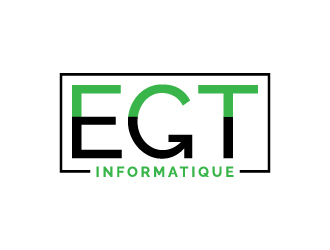EGT informatique logo design by srabana97