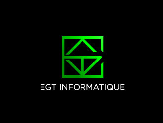 EGT informatique logo design by bezalel