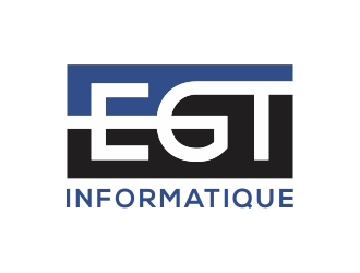 EGT informatique logo design by rokenrol