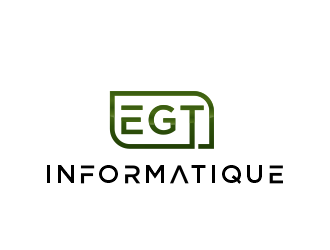 EGT informatique logo design by zegeningen