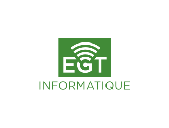 EGT informatique logo design by dewanggara