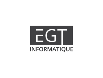 EGT informatique logo design by sakarep