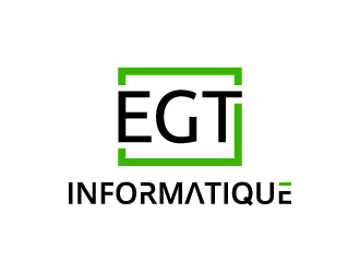 EGT informatique logo design by sakarep