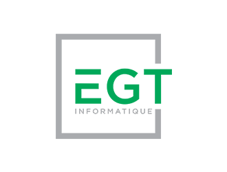 EGT informatique logo design by banaspati