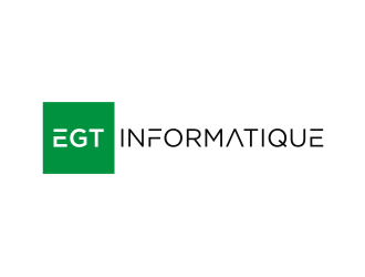 EGT informatique logo design by ora_creative