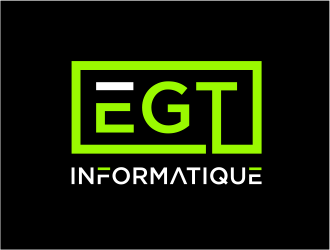 EGT informatique logo design by evdesign