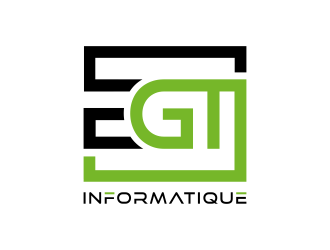EGT informatique logo design by jm77788