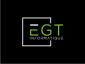 EGT informatique logo design by zizou