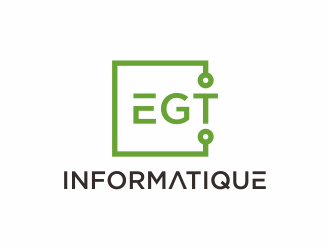 EGT informatique logo design by InitialD