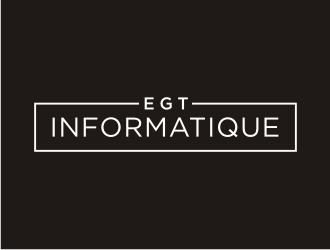 EGT informatique logo design by Artomoro