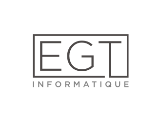 EGT informatique logo design by Artomoro