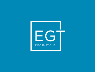 EGT informatique logo design by Msinur