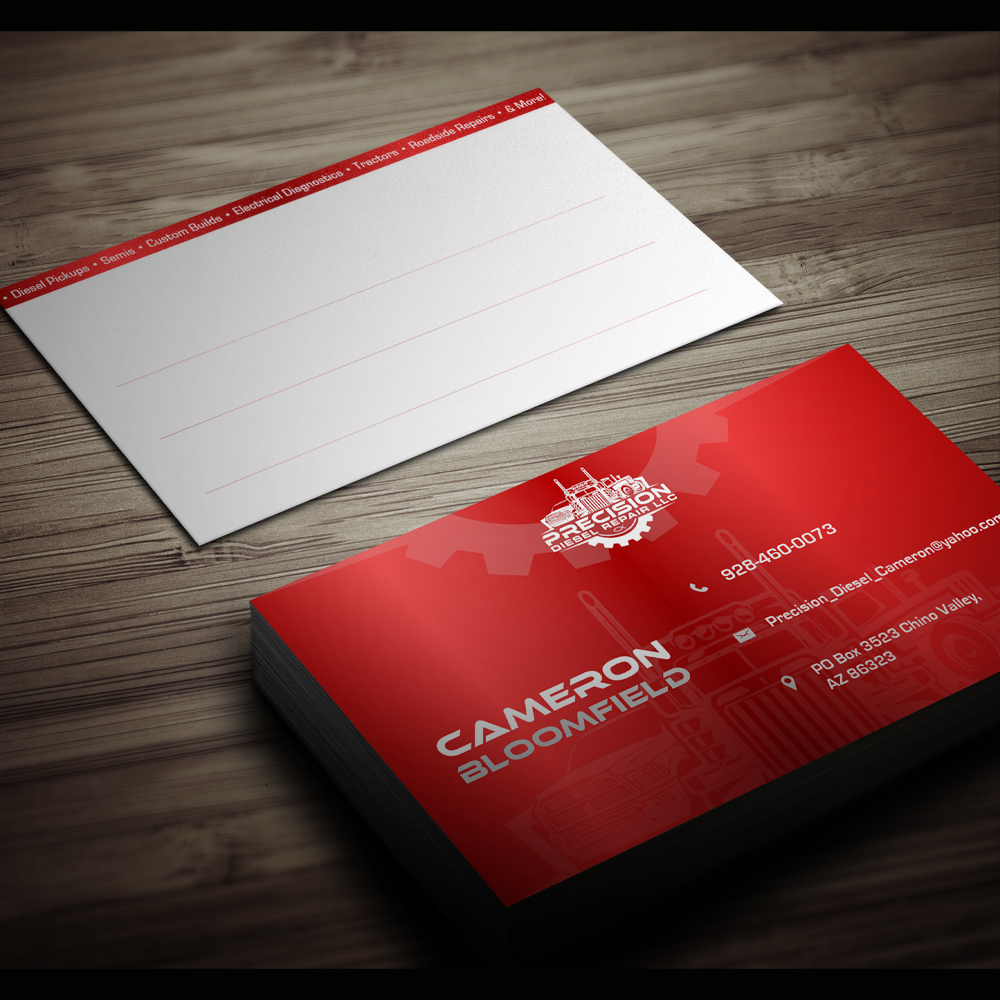 Precision Diesel Repair, LLC logo design by ansh