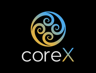 CoreX logo design by berkahnenen