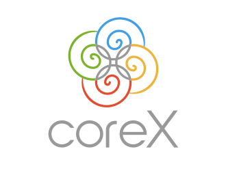 CoreX logo design by Kraken