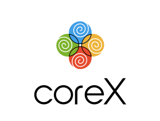 CoreX logo design by Kraken