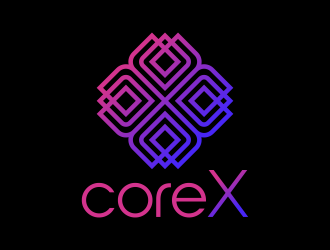 CoreX logo design by Panara