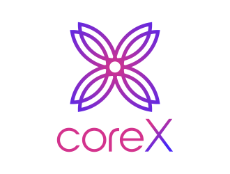 CoreX logo design by Panara