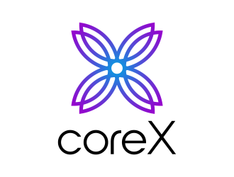 CoreX logo design by Panara