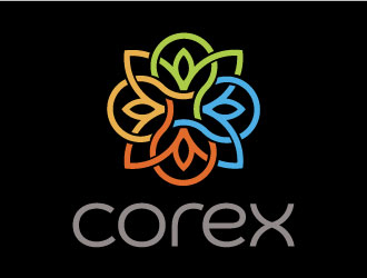 CoreX logo design by nehel