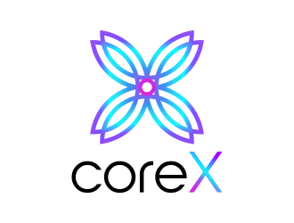 CoreX logo design by pionsign