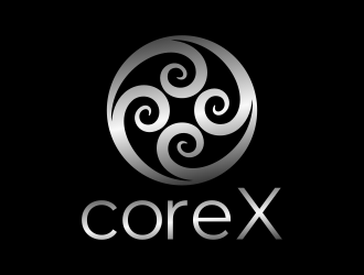 CoreX logo design by berkahnenen