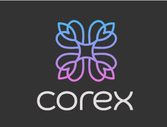 CoreX logo design by nehel
