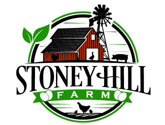 Stoney Hill Farm logo design by jaize