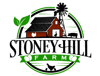 Stoney Hill Farm logo design by jaize