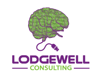 LodgeWell Consulting logo design by Sandip