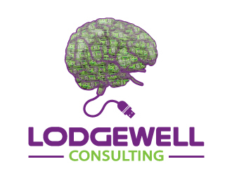 LodgeWell Consulting logo design by Sandip