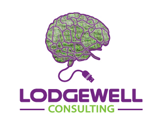 LodgeWell Consulting logo design by Sandip