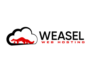 Weasel Web Hosting logo design by Erasedink