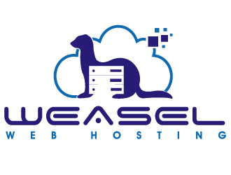 Weasel Web Hosting logo design by PMG
