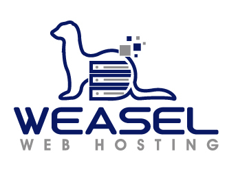 Weasel Web Hosting logo design by PMG