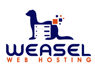 Weasel Web Hosting logo design by PMG