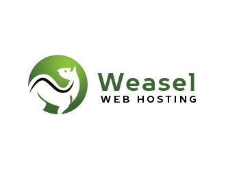 Weasel Web Hosting logo design by il-in