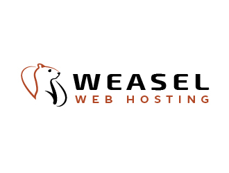 Weasel Web Hosting logo design by il-in