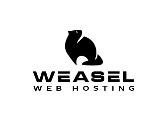 Weasel Web Hosting logo design by il-in