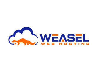 Weasel Web Hosting logo design by Erasedink