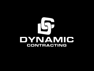 Dynamic Contracting logo design by pollo