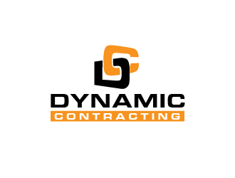Dynamic Contracting logo design by pollo