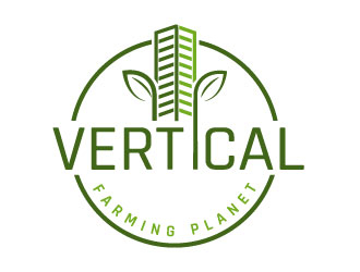 Vertical Farming Planet logo design by MonkDesign