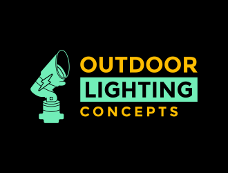 Outdoor Lighting Concepts logo design by graphicstar