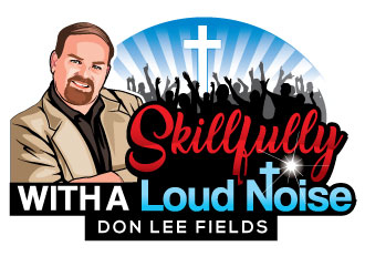 Skillfully With A Loud Noise logo design by invento