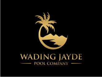 Wading Jayde Pool Company logo design by tejo